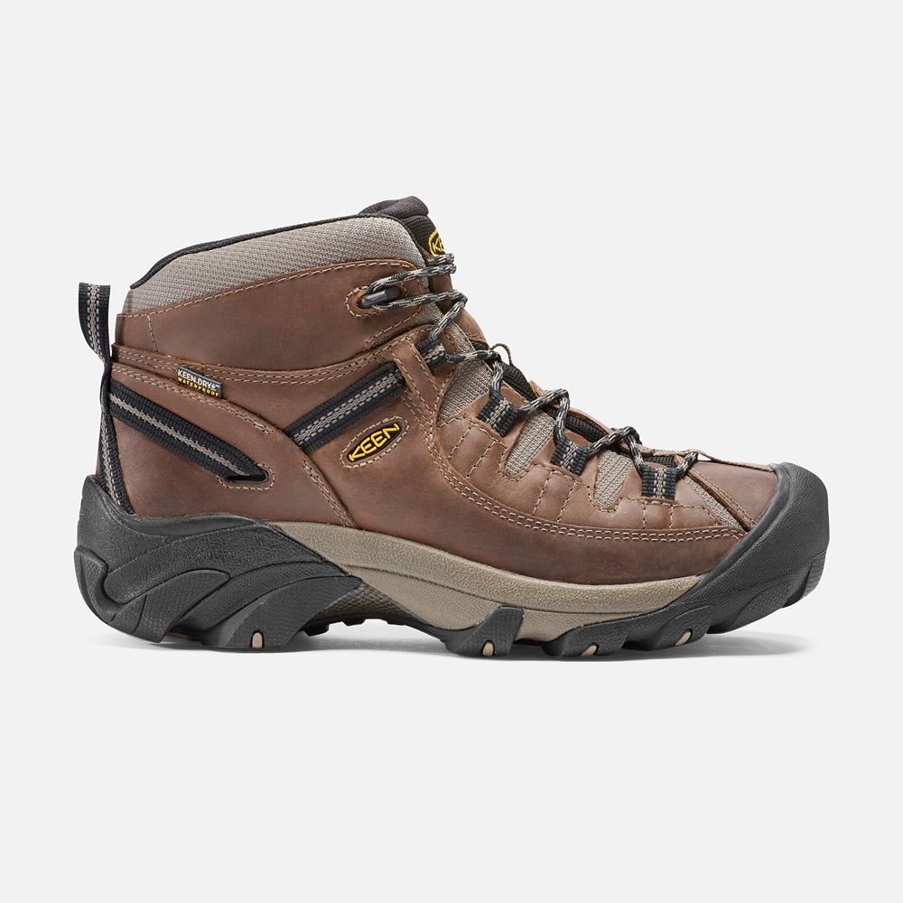 Keen Laarzen Heren Bruin/Zwart - Targhee Ii Waterproof Mid - 10924-ZCIW